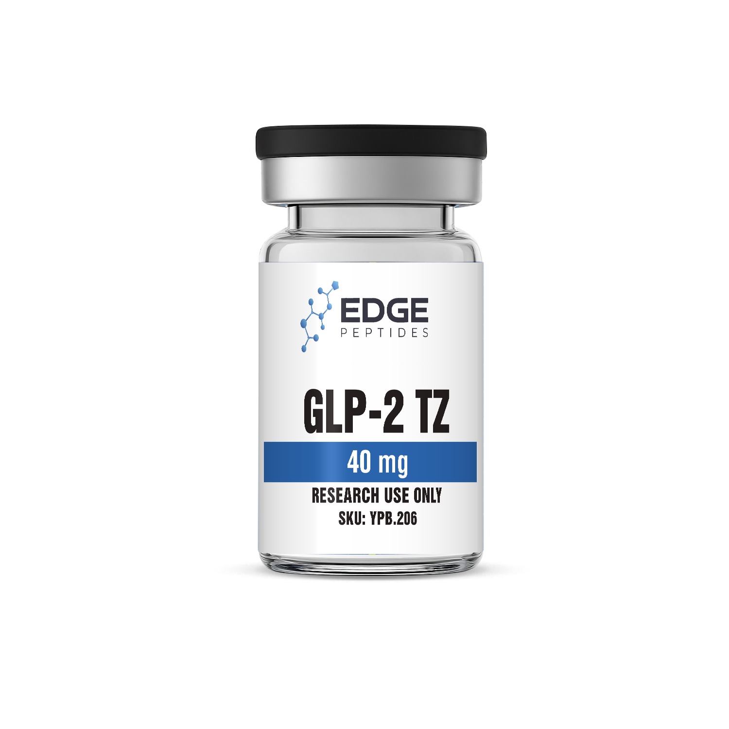 GLP-2 TZ 40mg research vial, SKU YPB.206