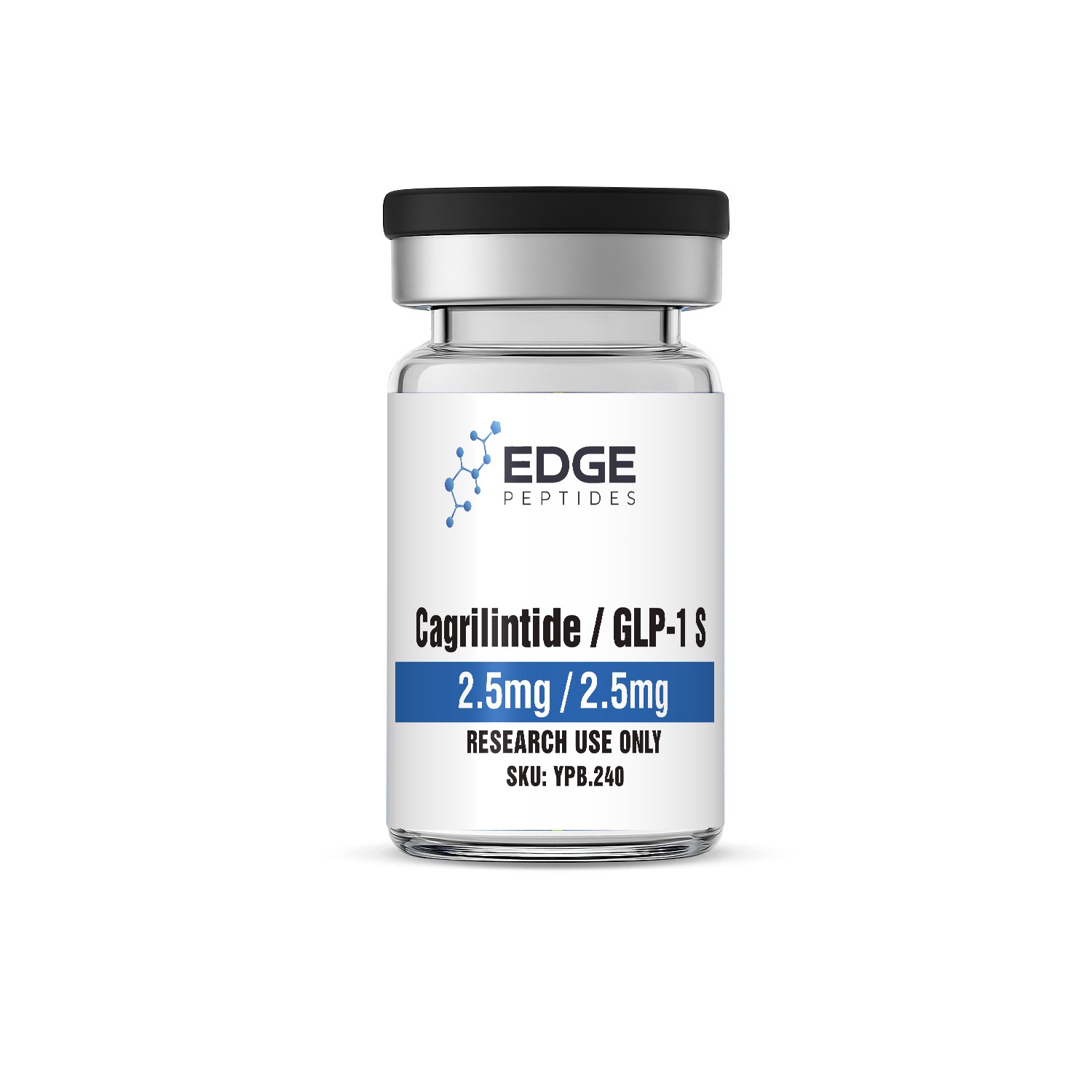 Cagrilintide / GLP-1 S 2.5mg/2.5mg research vial, SKU YPB.240